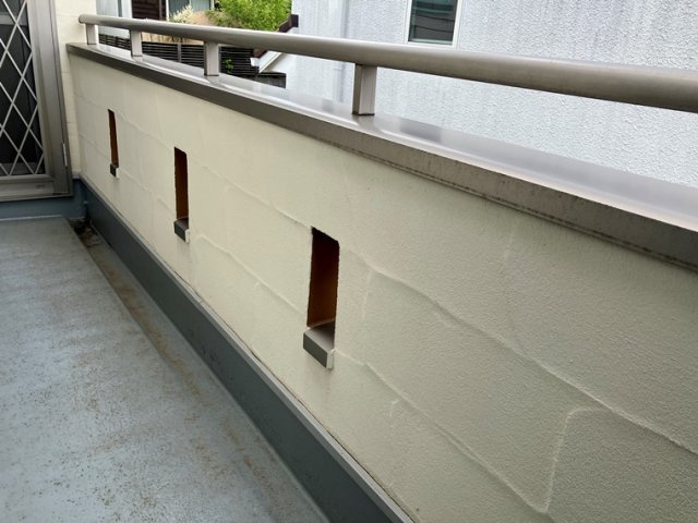 今宿町戸建のバルコニー