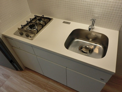 【キッチン】 | 新品家具付きマンション宮川町1(KaGood神奈川)