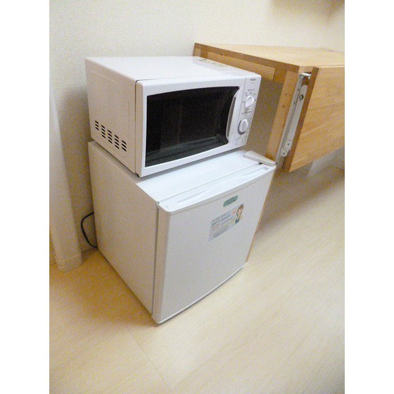 プティアムス　スカイツリー前のキッチン|ミニ冷蔵庫電子レンジ