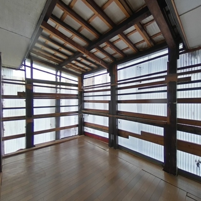 岐阜市次木戸建賃貸のバルコニー|サンルーム