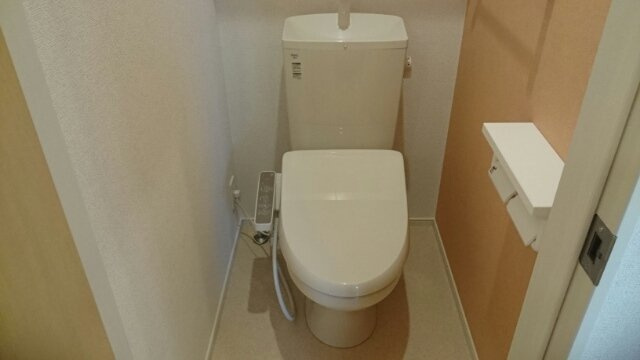 ソレイユ大門Ｂのトイレ|トイレもきれいです