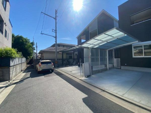 【前面道路含む現地写真】