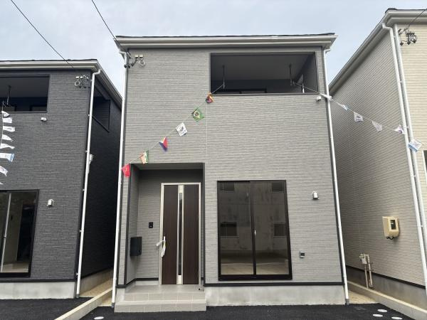 岡崎市上地第9　全7棟・3号棟の外観|外観写真です。