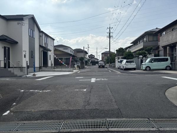 豊田市志賀町高洞　全2棟・B号棟の前面道路含む現地写真|前面道路です。