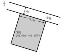 【その他】 | 湯梨浜町松崎土地56.36坪