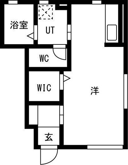 レフィナード・さくら　中野町の間取り