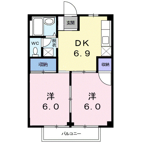 【間取り】 | ハイツ葵