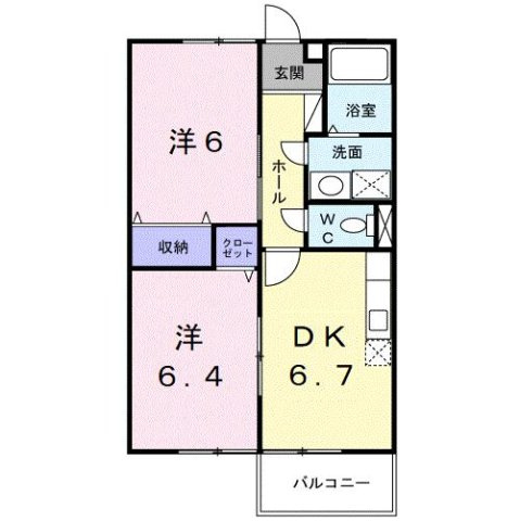 【間取り】 | リバティツインⅡ
