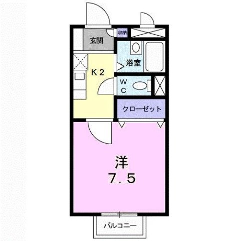 レジデンス尾ノ上の間取り