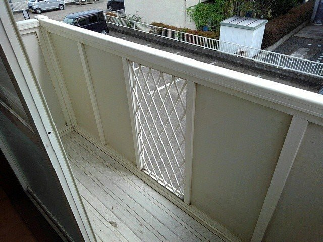 メゾンセレッソのバルコニー