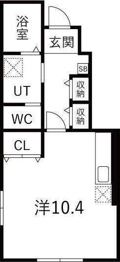 EQUUS D棟の間取り