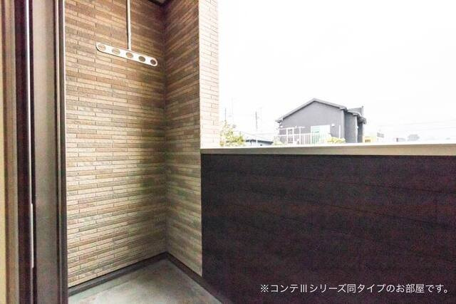 メゾンボヌールのバルコニー