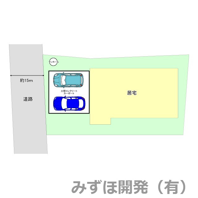 東村山郡山辺町大字山辺2241-20の区画図