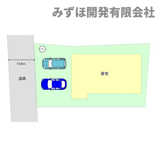 東村山郡山辺町大字山辺2241-20の区画図