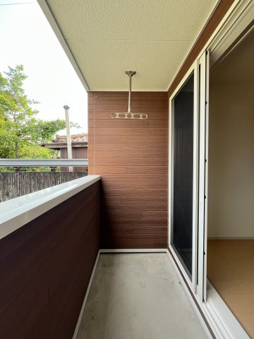 サン・アージュ　Ⅱのバルコニー