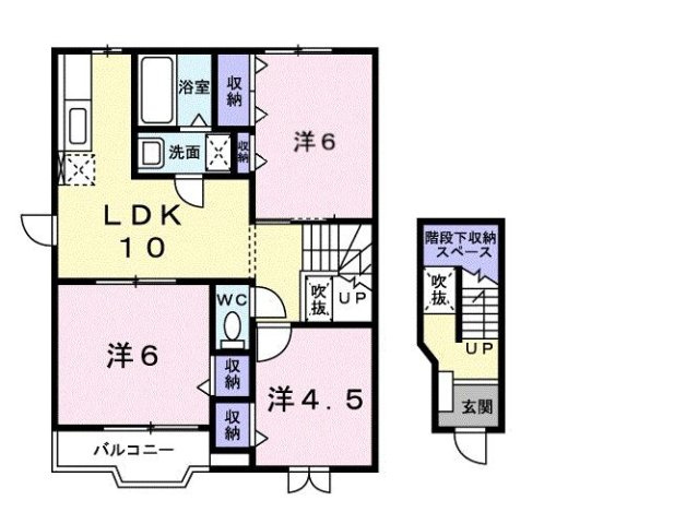 ＮＧＴ－２１’ＦＵＫＵＤＡの間取り