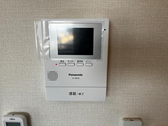 コーポエクセル１のセキュリティ|カメラ付インターホン（イメージ）