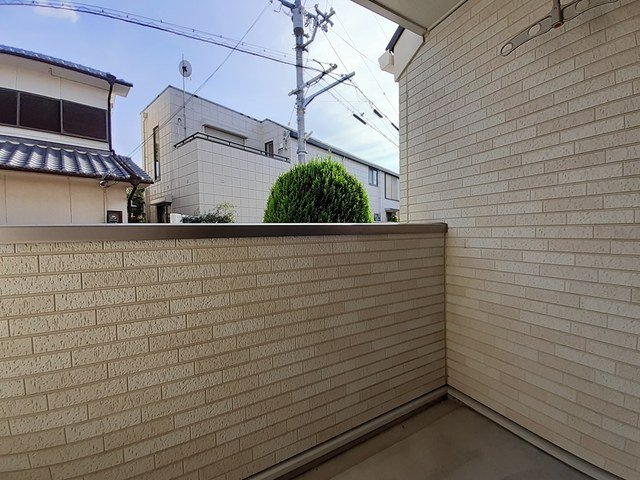 ベルメゾン　弐番館のバルコニー