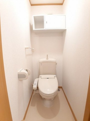 【トイレ】 | セレノ・カーサＢ | シンプルで使いやすいトイレです