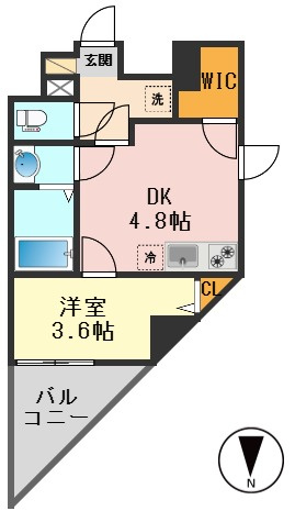 SPコート亀有の間取り