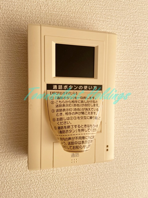 茅ヶ崎市柳島海岸の賃貸マンションのセキュリティ|安心モニター付きインターホン♪