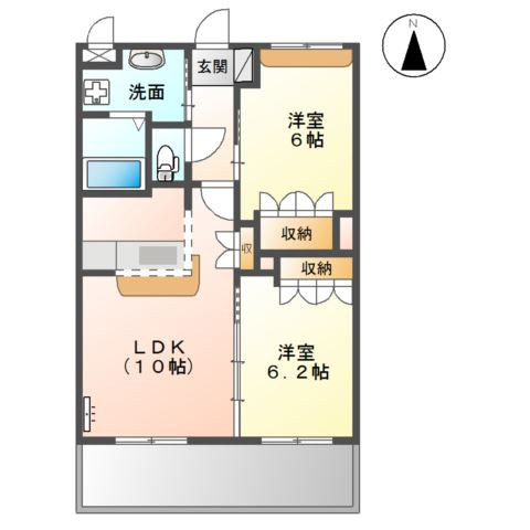 グラシアスの間取り