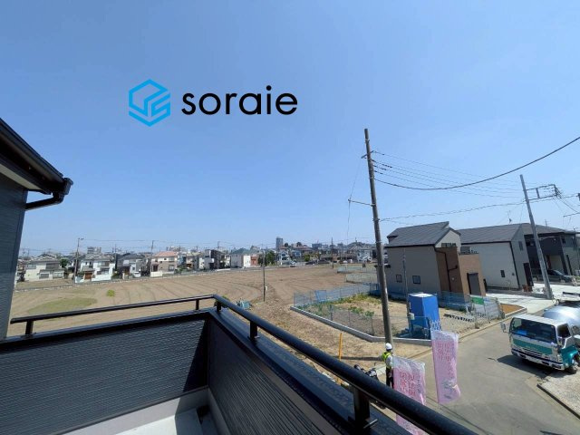 川越市上野田町第2期全3棟　新築戸建　リーブルガーデンの展望|令和8年5月15日撮影。