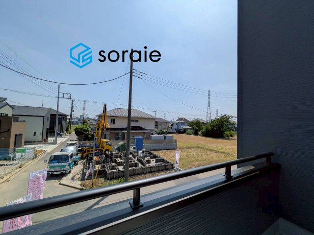 川越市上野田町第2期全3棟　新築戸建　リーブルガーデンの展望|令和8年5月15日撮影。
