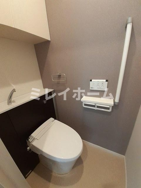 フラットT＆T西中延のトイレ