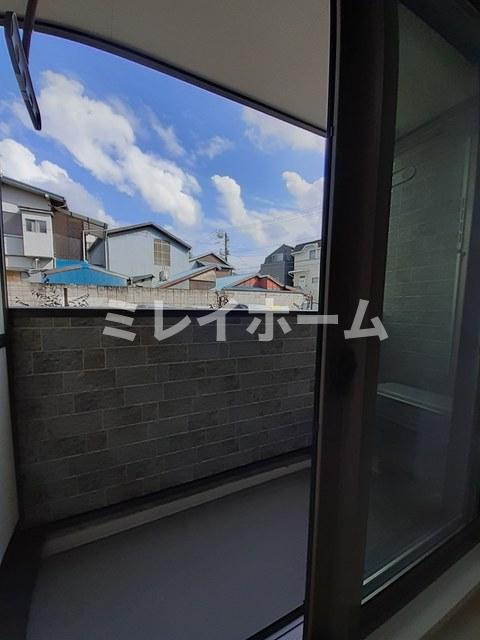 フラットT＆T西中延のバルコニー