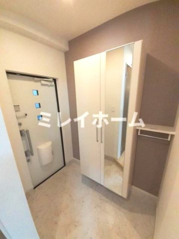 フラットT＆T西中延の玄関