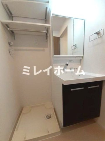 フラットT＆T西中延の洗面所