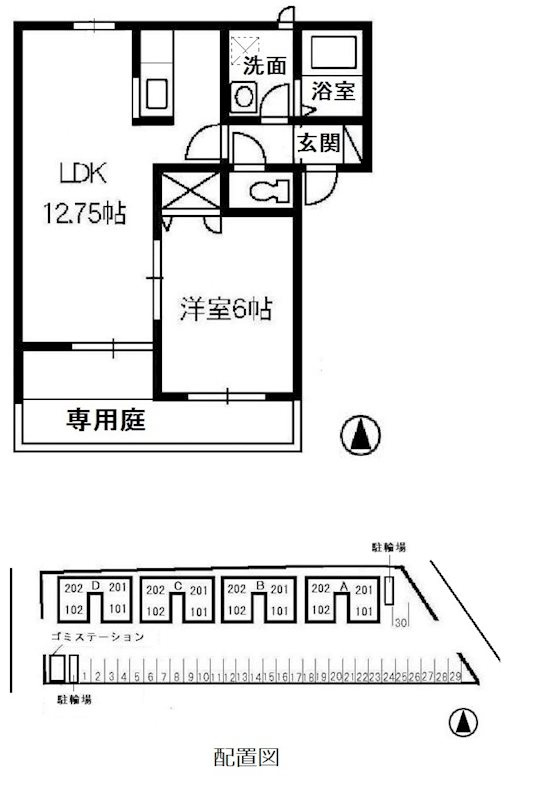 ソレールの間取り