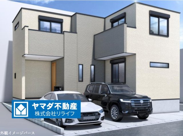 新築戸建　岐阜市桜通　全1区画分譲の外観|■1号棟
■YAMADA電機の　ヤマダ不動産　株式会社リライフ　岐阜店■
いつでもお問合わせ下さい。