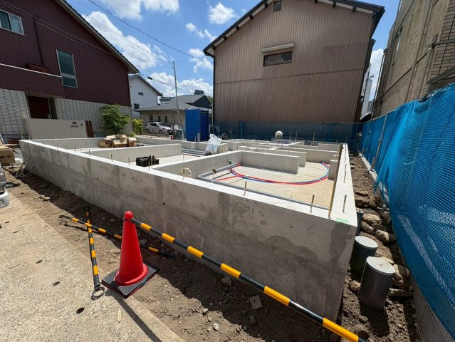 新築戸建　岐阜市桜通　全1区画分譲の外観|「現地（2026年5月11日）撮影」　
■全体写真　
■ヤマダ不動産　株式会社リライフ　