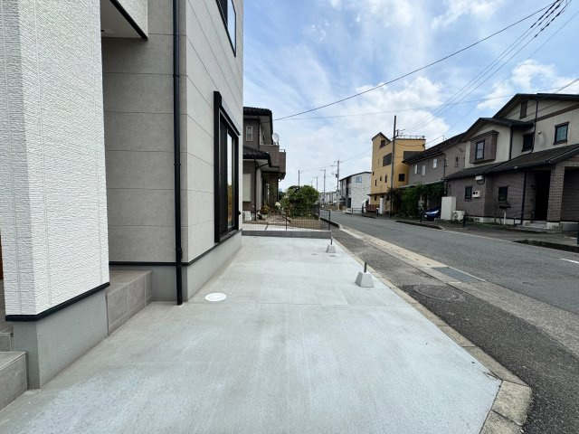 入間市野田新築戸建の駐車場