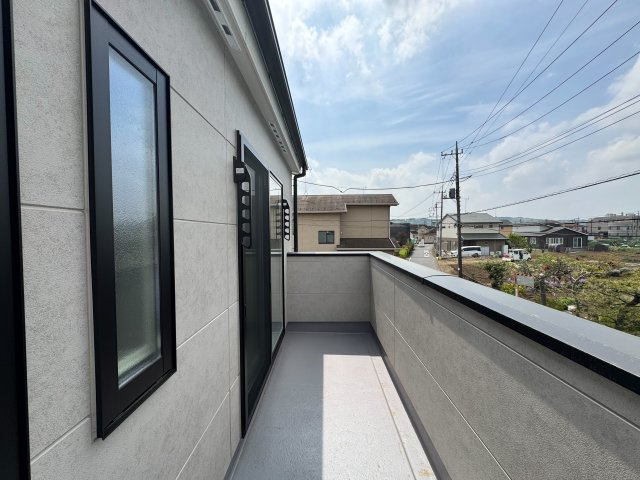 入間市野田新築戸建のバルコニー