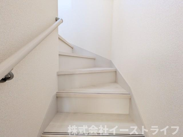 【新築戸建】　いわき市平塩第1　全2棟　長期優良住宅のセキュリティ|同社施工写真　お子さんのお留守番時など「知らない人が来たら出なくてもいい」と教育しておけば、防犯面でも格段に良くなります。
