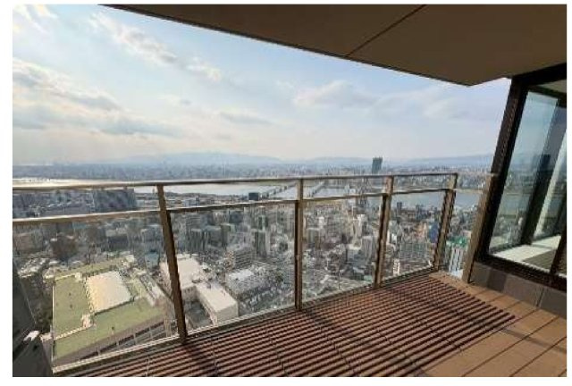 グラングリーン大阪　THE　NORTH　RESIDENCEのバルコニー