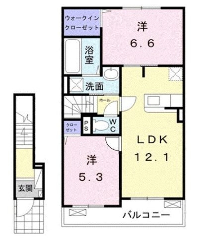 【間取り】 | ルルタンＢ