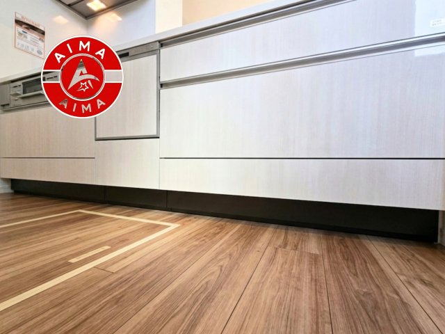 福岡市南区和田4丁目第1-3棟（3号棟）の内観：施工例|キッチン。グリル・食器洗い乾燥機・浄水器も完備。