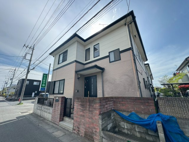 -三丁目不動産-　深谷市栄町　東南角地の外観