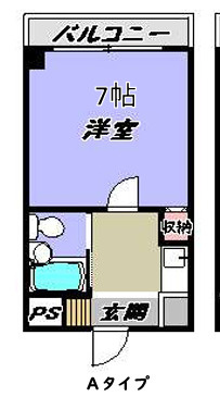 HOUMI北条口の間取り