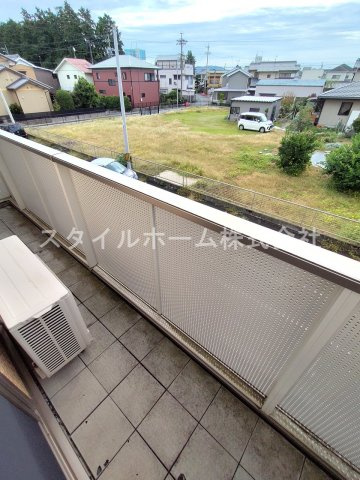 シティハイツWAKAGOⅡのバルコニー