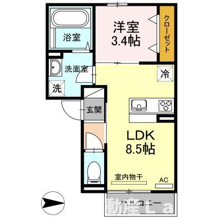 リヴィエールの間取り