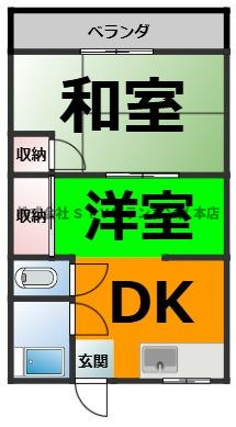 仲介手数料0円！稲生町1丁目借家