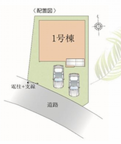 【仲介手数料０円】藤沢市片瀬8期　新築一戸建ての区画図|藤沢市片瀬8期　新築一戸建て