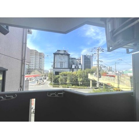 シンセリティ野中のバルコニー