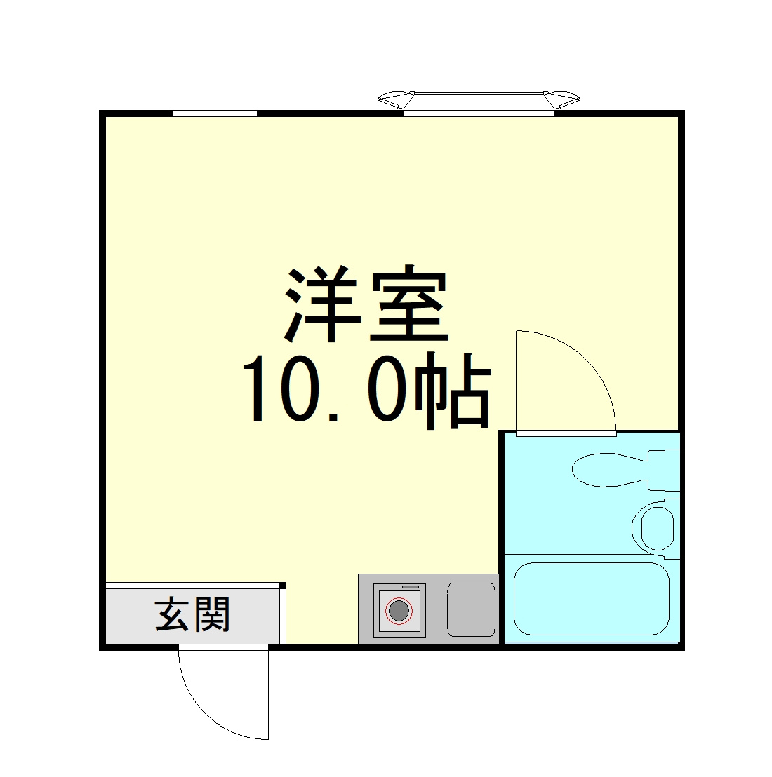 コーポジュンの間取り