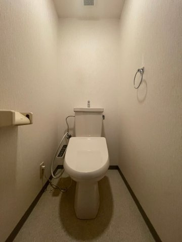清潔感のあるトイレです